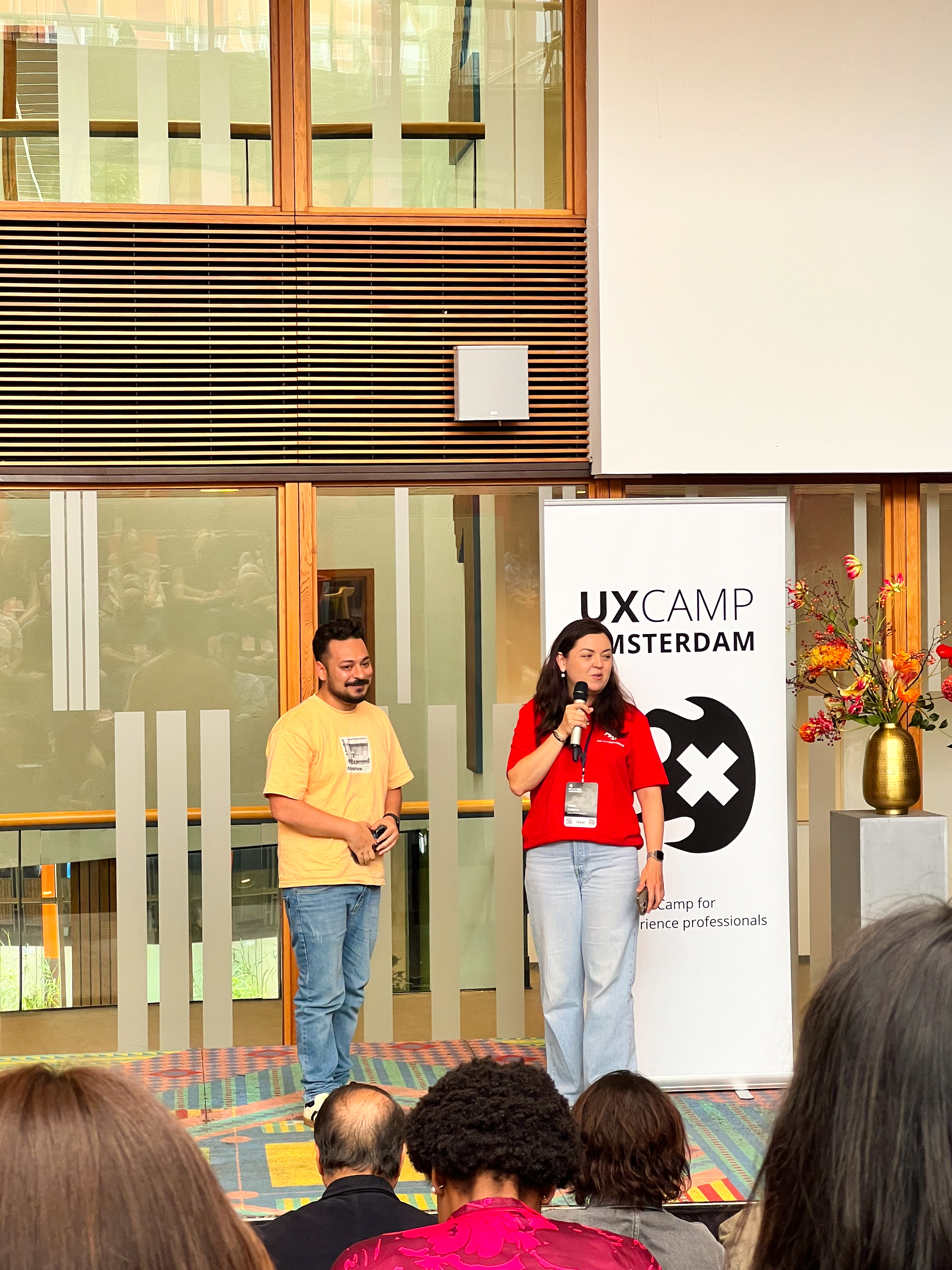 Interaction Design Foundation presence at UX Camp Amsterdam.