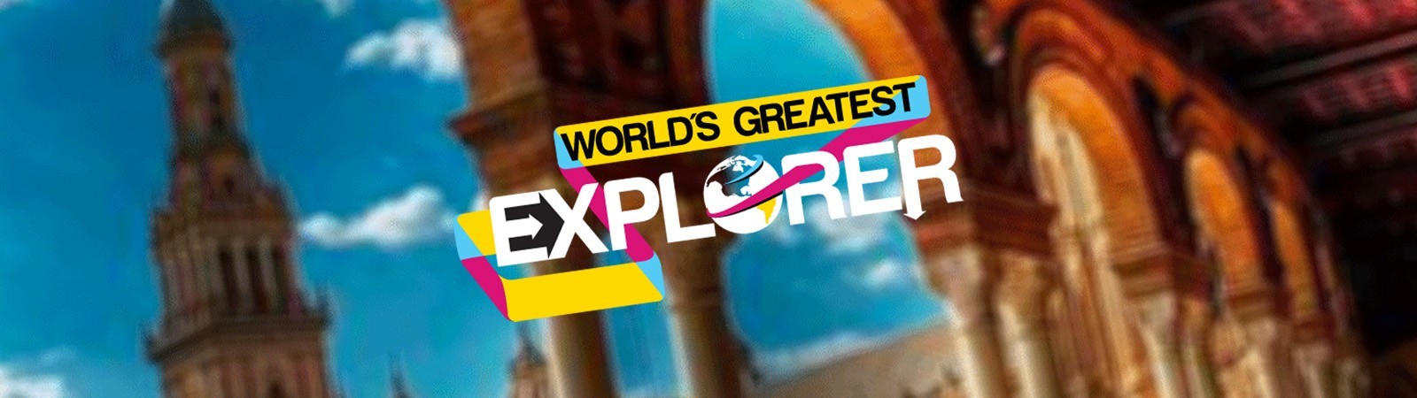World's Greatest Explorer banner from the Bootyard portfolio.